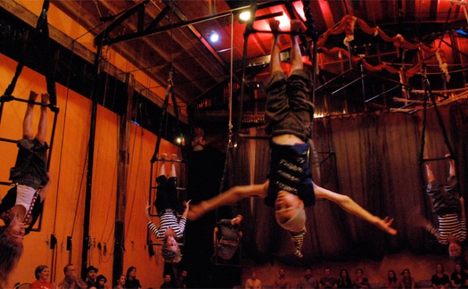 Boys class circus-boys