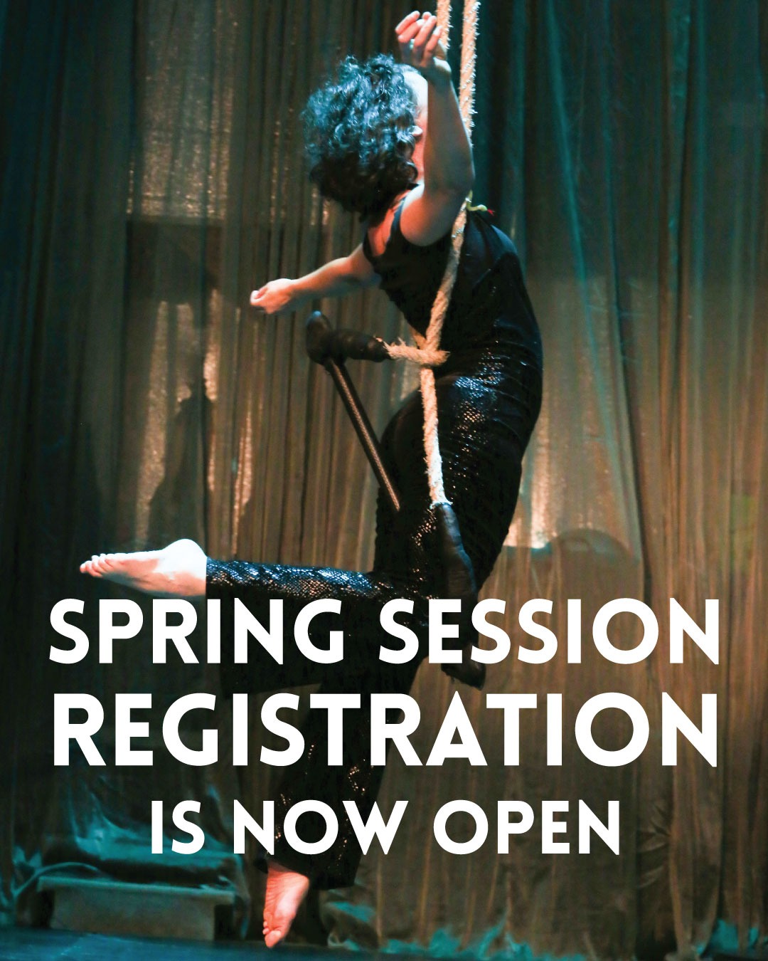 Spring Registration is now open online; register at canopystudio.org